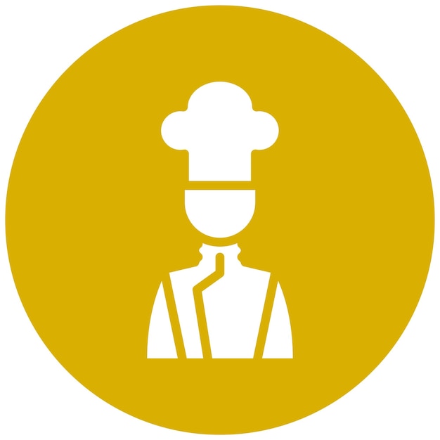 Diseño vectorial Culinario Estilo del icono del cónclave