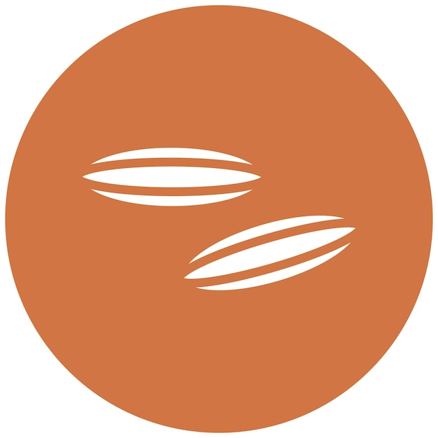 Diseño vectorial Cumin Craze Estilo de icono