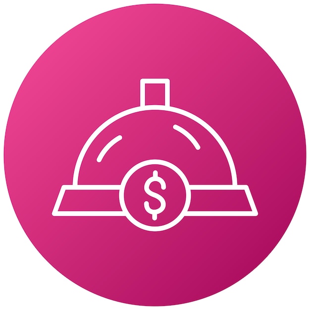 Diseño vectorial Cuota de catering Estilo de icono