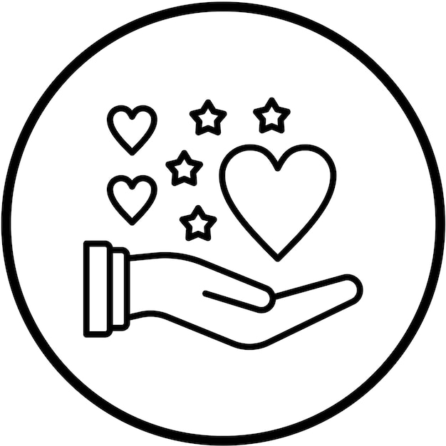 Diseño vectorial Dar estilo al icono