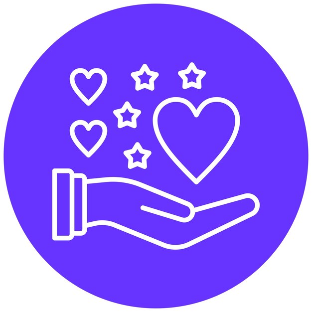 Diseño vectorial Dar estilo al icono