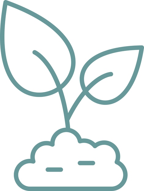 El diseño vectorial deja el estilo del icono