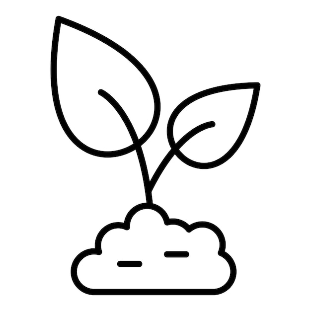 El diseño vectorial deja el estilo del icono
