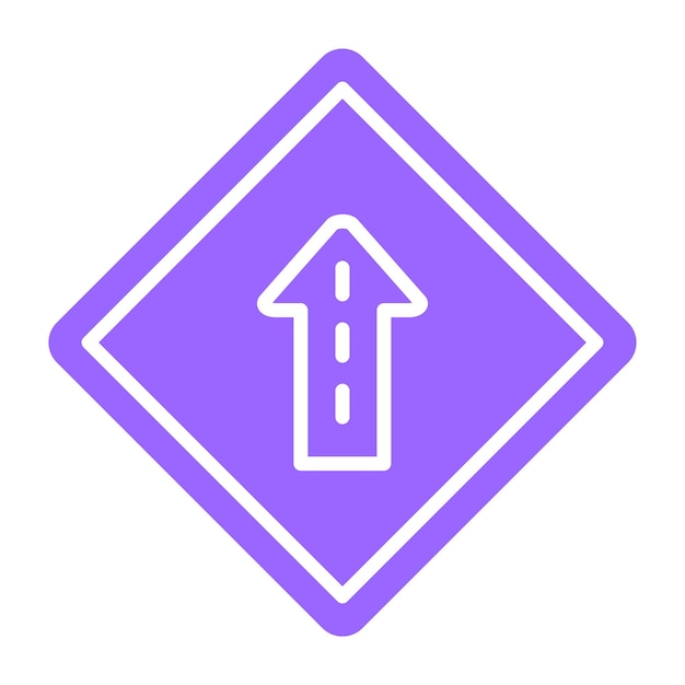 Diseño vectorial por delante Estilo del icono