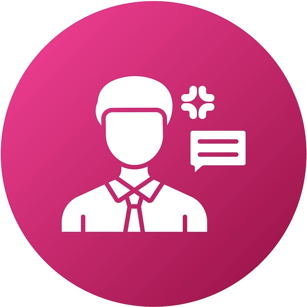 Diseño vectorial Demagogo Estilo de icono