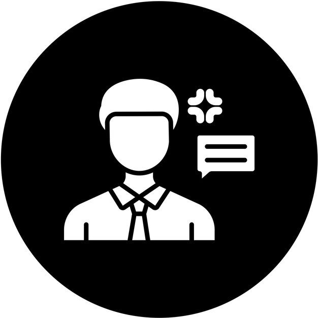 Diseño vectorial Demagogo Estilo de icono