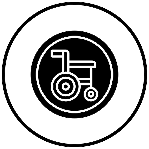 Diseño vectorial desactivado Estilo del icono del letrero