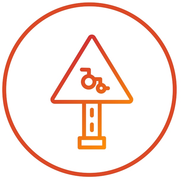 Diseño vectorial desactivado Estilo del icono