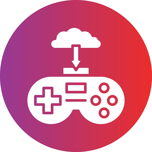Diseño vectorial Descarga el estilo del icono del DLC