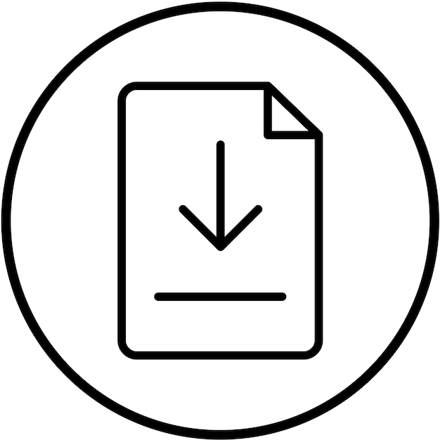 Diseño vectorial Descargar el archivo Estilo del icono