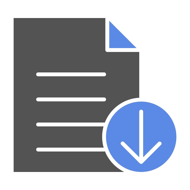 Diseño vectorial Descargar el archivo Estilo del icono