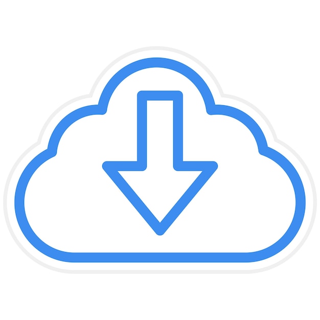 Diseño vectorial Descargar estilo de icono