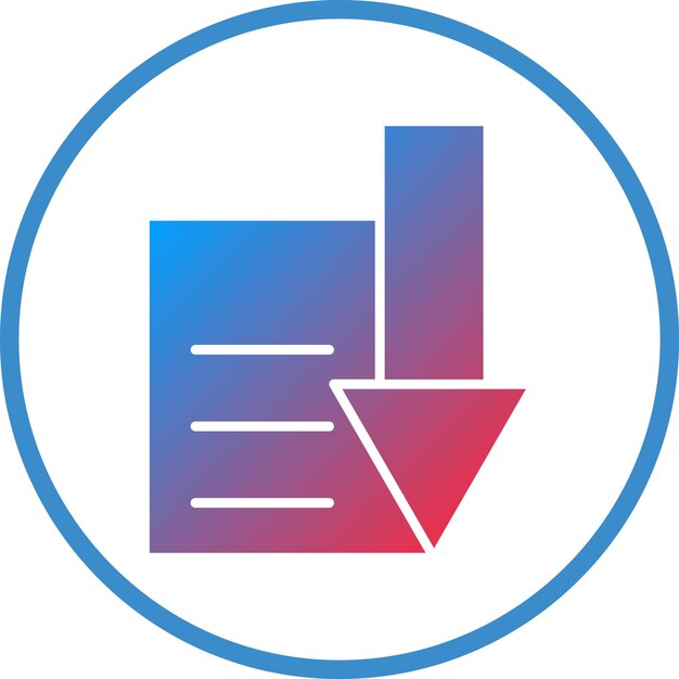 Diseño vectorial Descargar estilo de icono