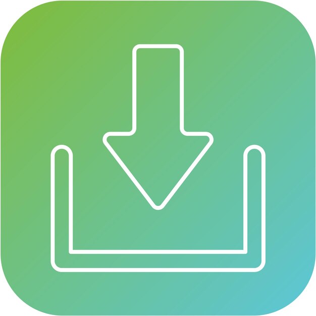 Diseño vectorial Descargar estilo de icono