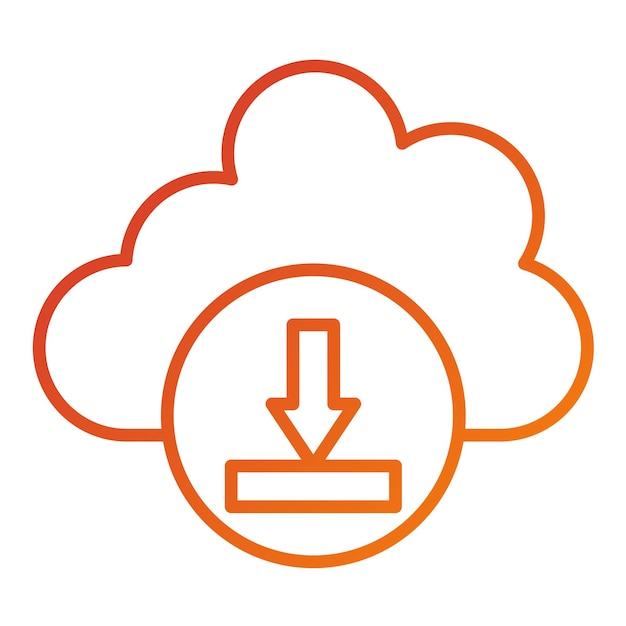 Diseño vectorial Descargar estilo de icono