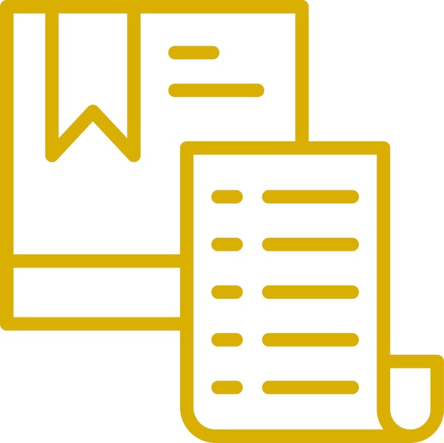 Diseño vectorial Descripción del producto Estilo del icono