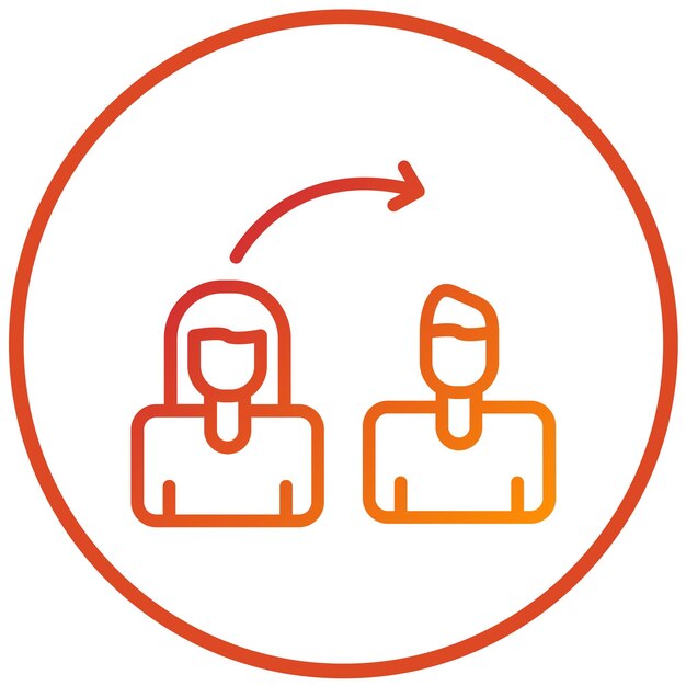 Diseño vectorial Desliza hacia la derecha Estilo del icono