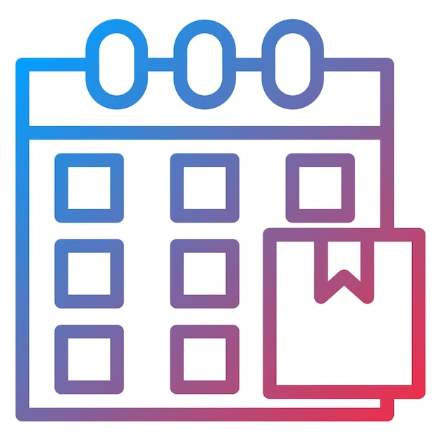 Diseño vectorial Días de suministro Estilo del icono