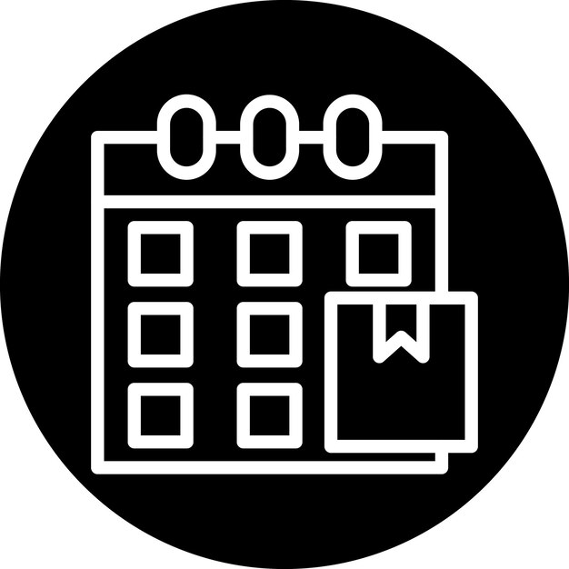 Diseño vectorial Días de suministro Estilo del icono