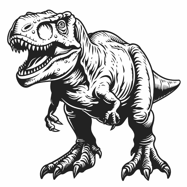 diseño vectorial de dinosaurio