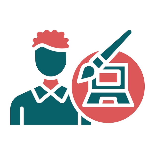 Diseño vectorial Diseñador gráfico Estilo de icono