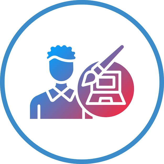 Diseño vectorial Diseñador gráfico Estilo de icono