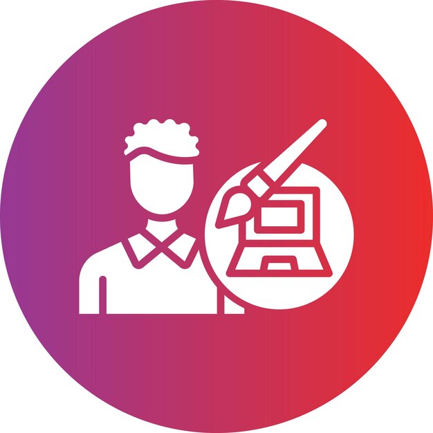 Diseño vectorial Diseñador gráfico Estilo de icono