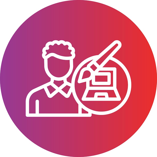 Diseño vectorial Diseñador gráfico Estilo de icono