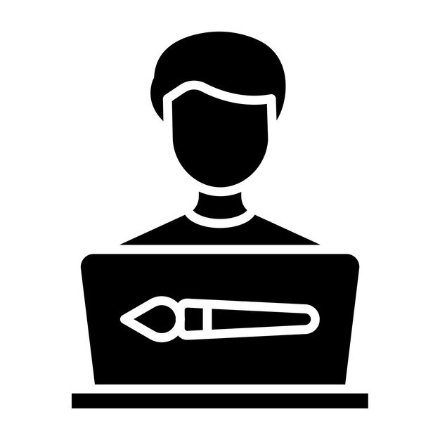 Diseño vectorial Diseñador gráfico Estilo de icono