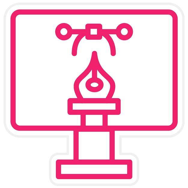 Diseño vectorial Diseñador gráfico Estilo de icono