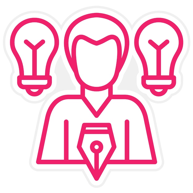 Diseño vectorial Diseñador gráfico Estilo de icono