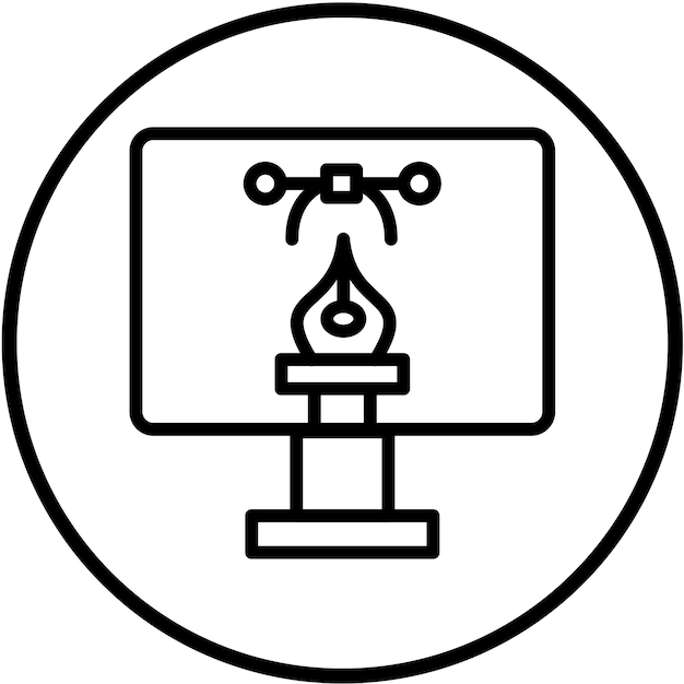 Diseño vectorial Diseñador gráfico Estilo de icono