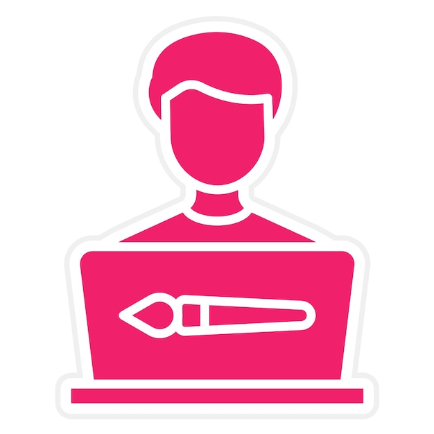Diseño vectorial Diseñador gráfico Estilo de icono