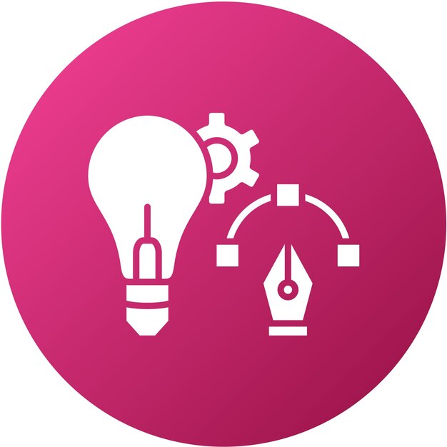 Diseño vectorial Diseño creativo Estilo de icono