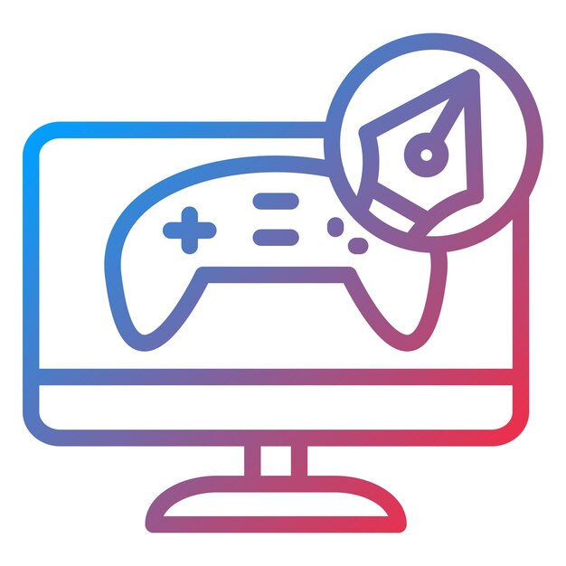 Diseño vectorial Diseño de juegos Estilo de íconos