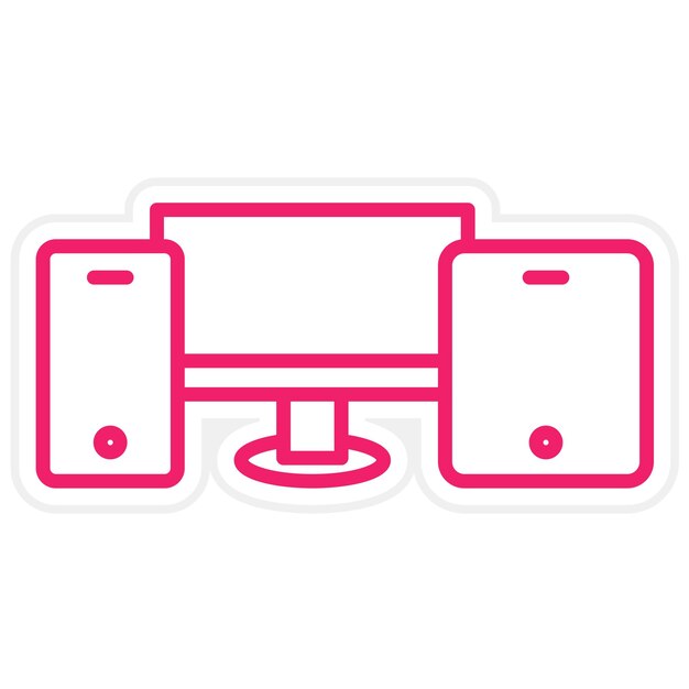 Diseño vectorial Diseño responsivo Estilo de icono