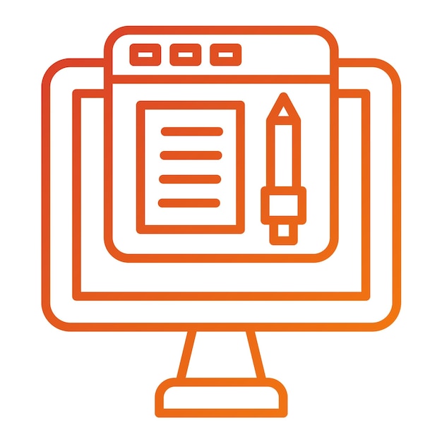 Diseño vectorial Diseño web Estilo de icono