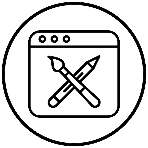 Diseño vectorial Diseño web Estilo de icono
