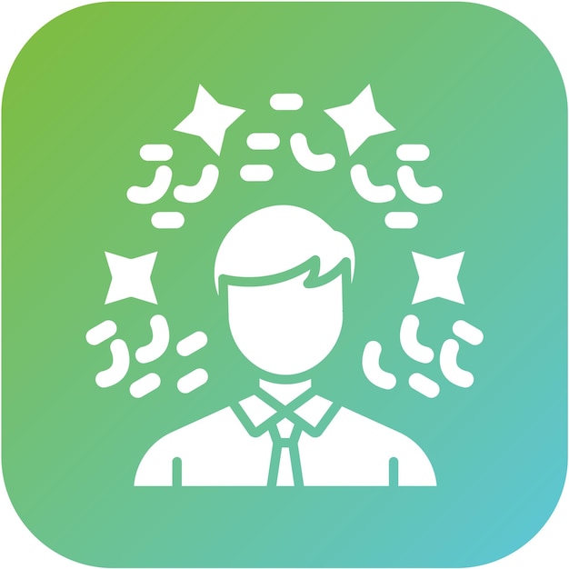 Diseño vectorial Disfruta del estilo de icono