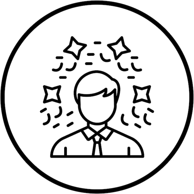 Diseño vectorial Disfruta del estilo de icono