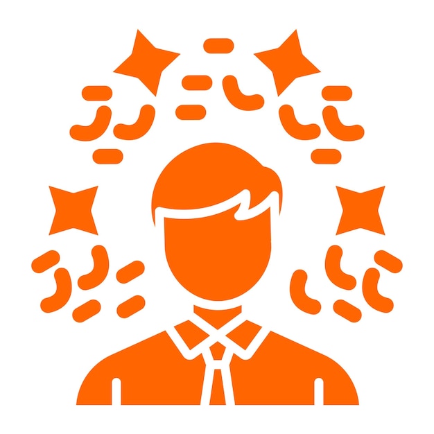 Diseño vectorial Disfruta del estilo de icono