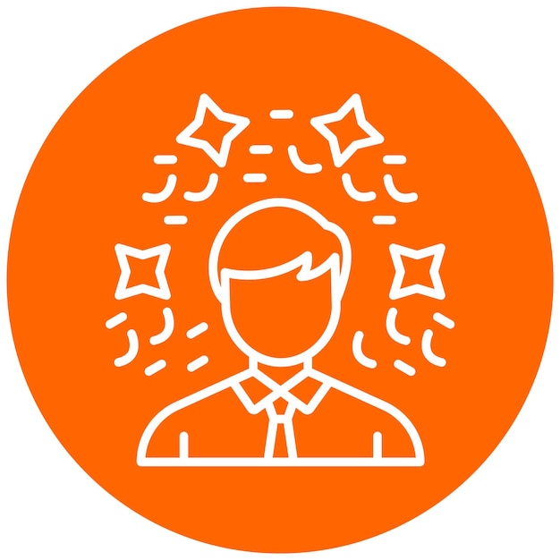 Diseño vectorial Disfruta del estilo de icono