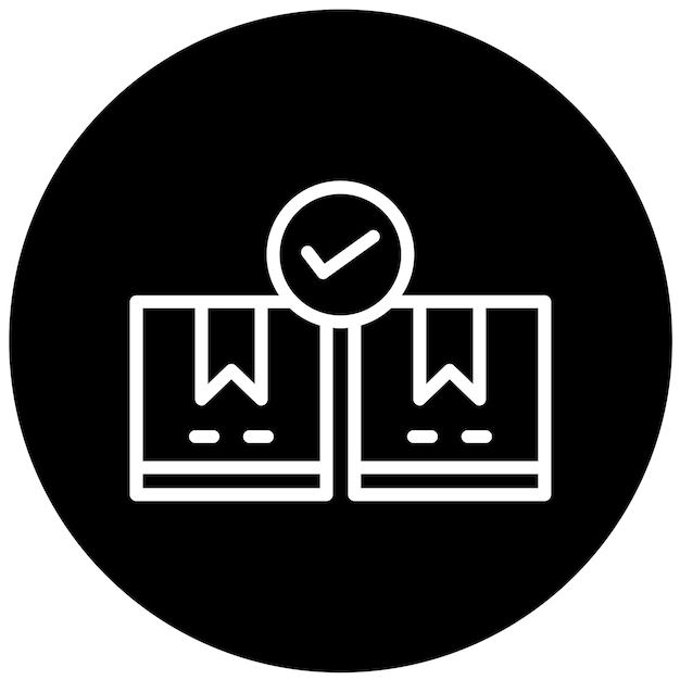 Diseño vectorial Disponibilidad del producto Estilo del icono