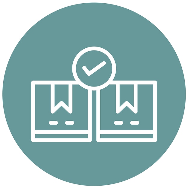 Diseño vectorial Disponibilidad del producto Estilo del icono