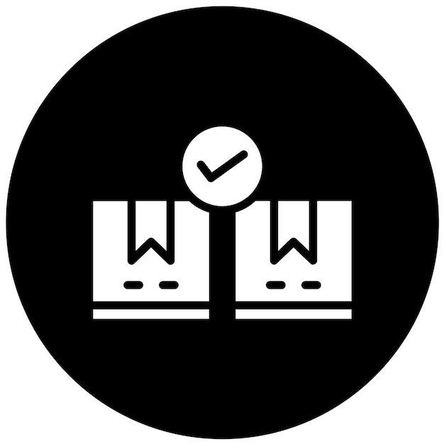 Diseño vectorial Disponibilidad del producto Estilo del icono