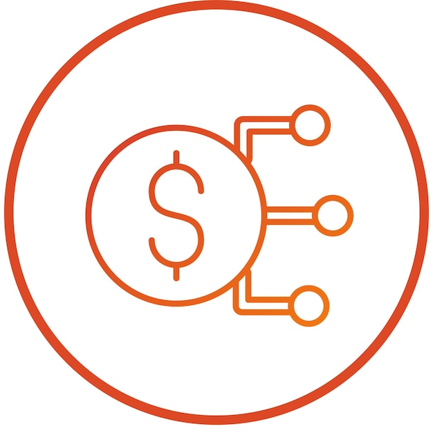 Diseño vectorial Diversificar el estilo del icono