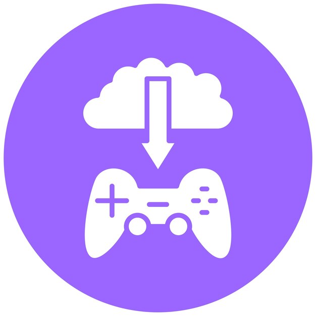 Diseño vectorial Dlc Estilo de icono