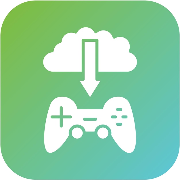 Diseño vectorial Dlc Estilo de icono