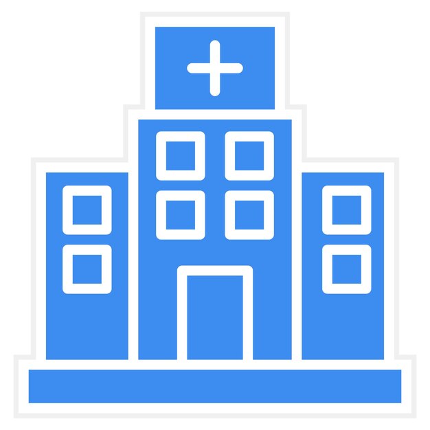 Diseño vectorial Doctor Estilo del icono de la oficina