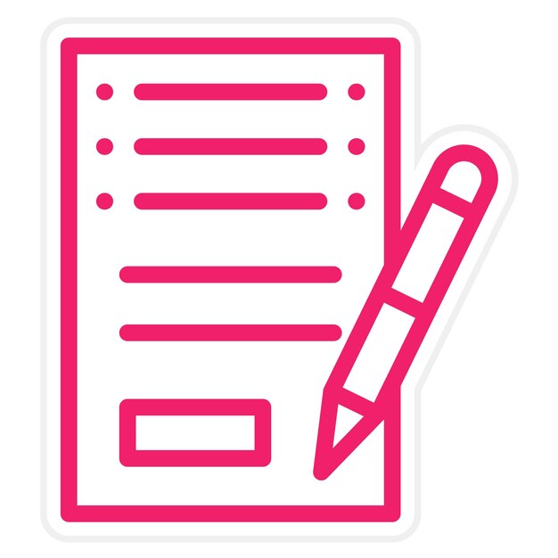 Diseño vectorial Editar el estilo del ícono del archivo
